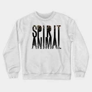Spirit Animal Zebra Jaguar print Crewneck Sweatshirt
